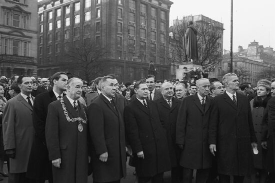 Chairman of USSR Council of Ministers Alexei Kosygin in Scotland