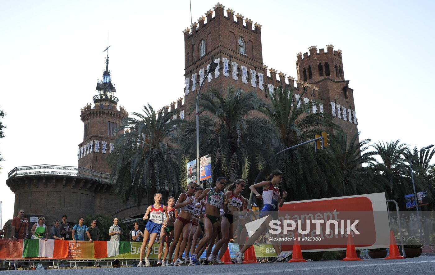 European Athletics Championship. Day 2