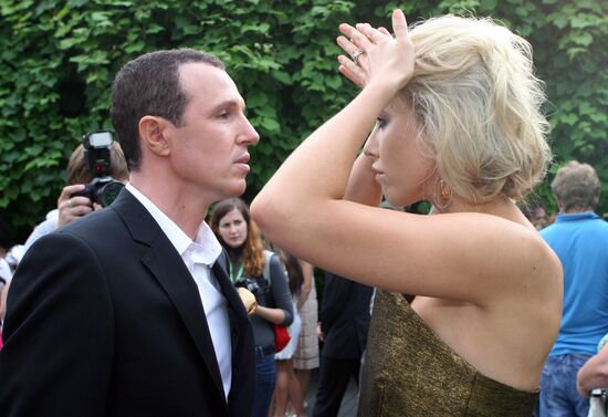 Ksenia Sobchak and Igor Vernik