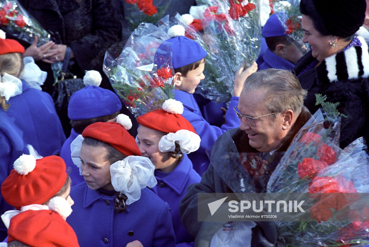 Josip Broz Tito visits Kiev
