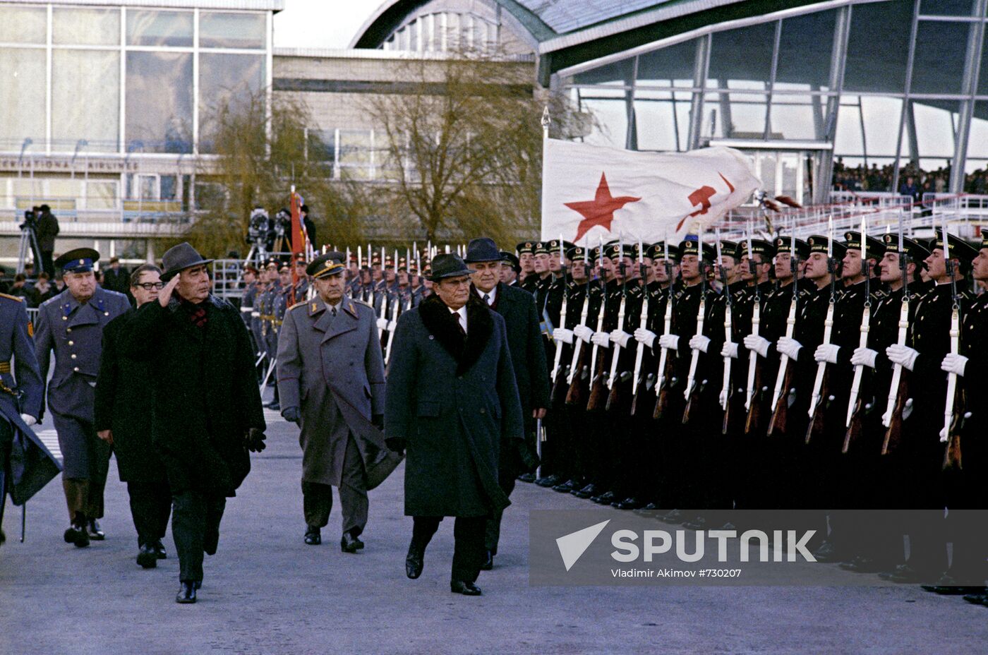 Josip Broz Tito visits Kiev