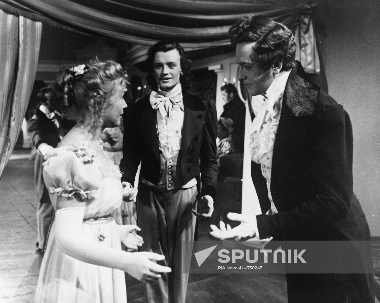 Scene from the film-opera Eugene Onegin