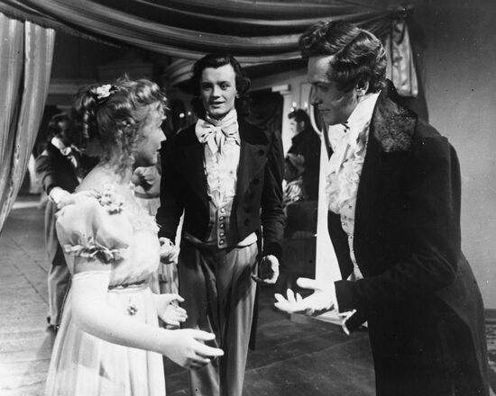 Scene from the film-opera Eugene Onegin