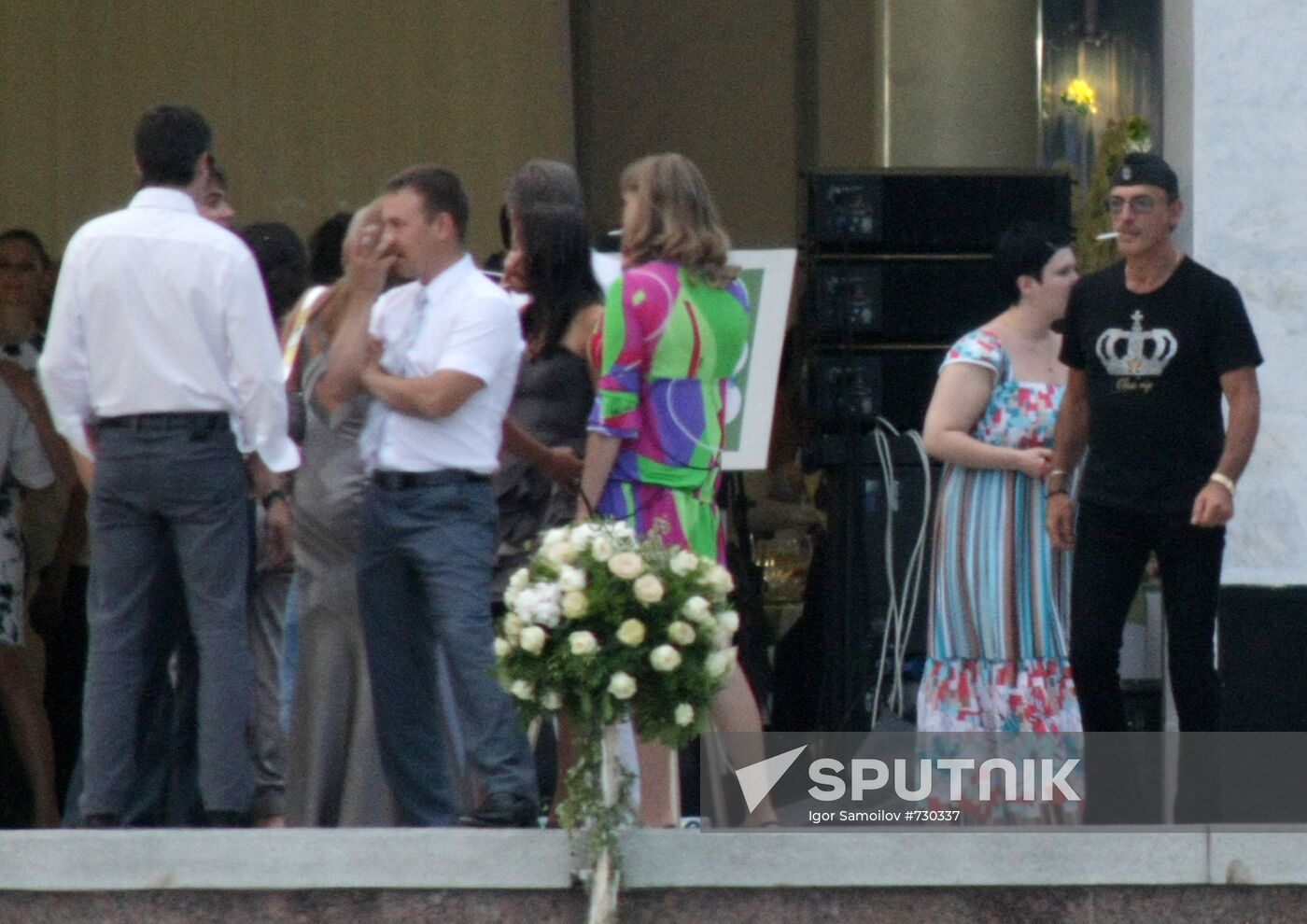 Wedding reception of Yelizaveta Boyarskaya and Maxim Matveyev