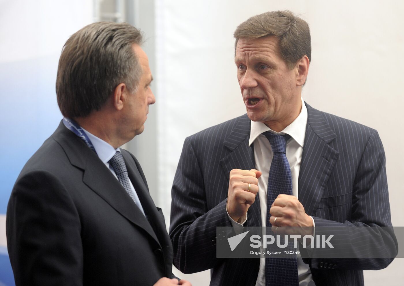 Vitaly Mutko and Alexander Zhukov