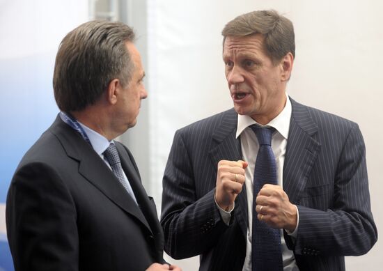 Vitaly Mutko and Alexander Zhukov