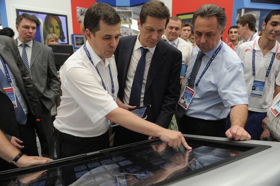 Alexander Zhukov and Vitaly Mutko