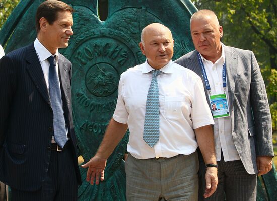 Alexander Zhukov, Yury Luzhkov and Alexander Rukavishnikov