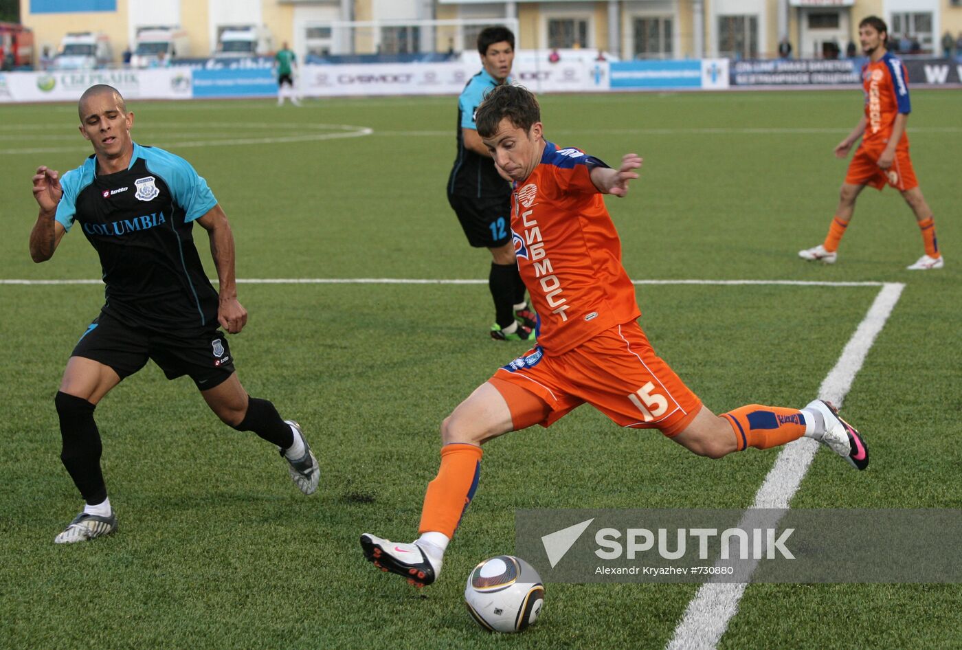 Football. UEFA Europa League. Sibir vs. Apollon