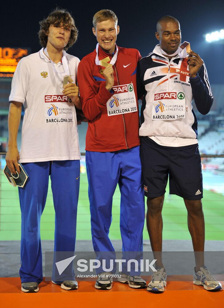 Ivan Ukhov, Alexander Shustov, Martyn Bernard