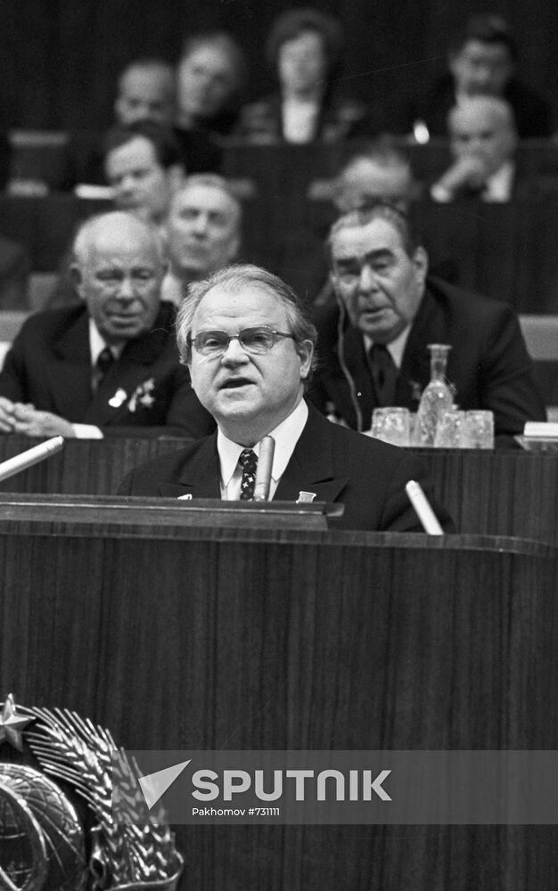 First Secretary of USSR Union of Composers Khrennikov