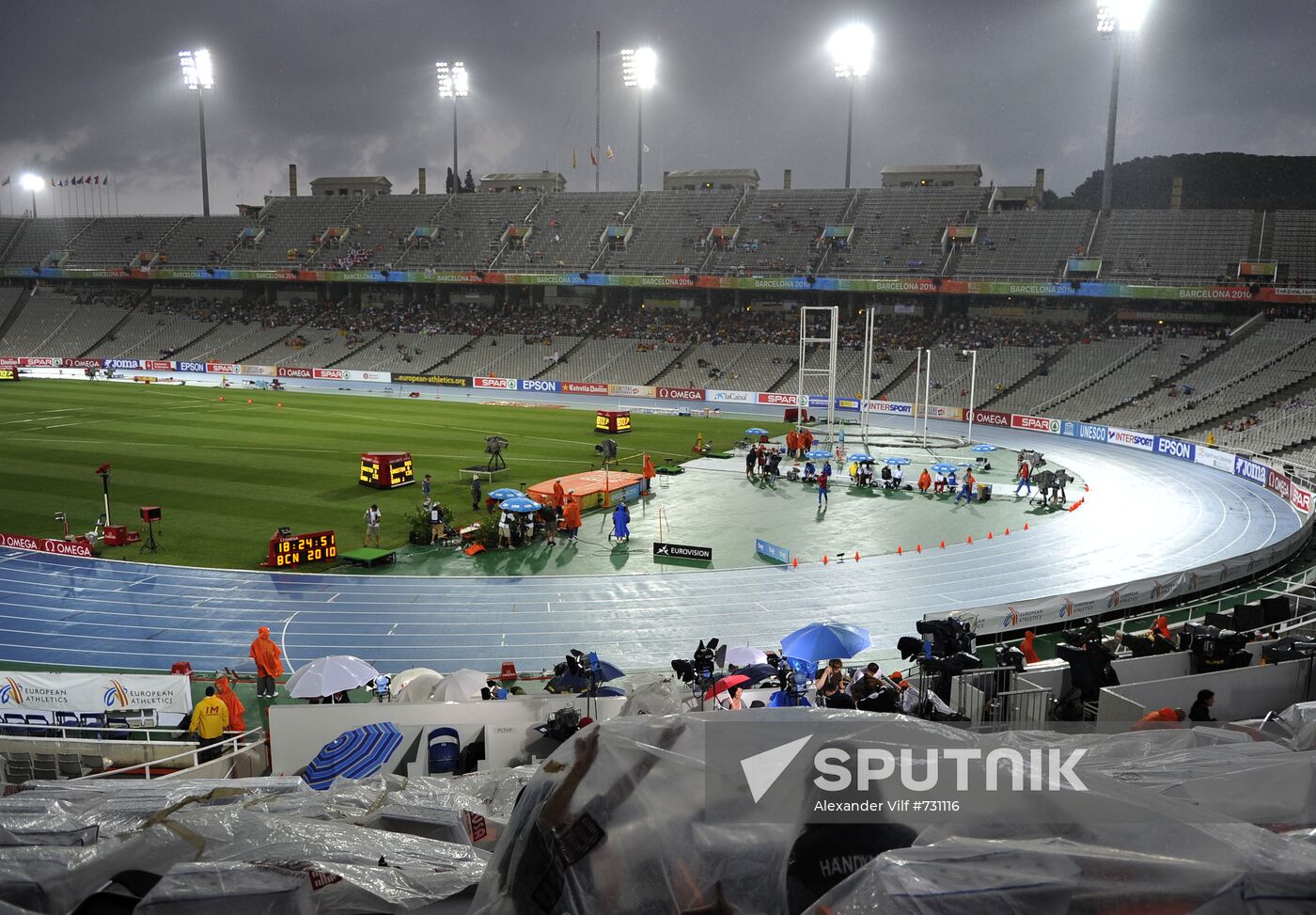 European Athletics Championships. Day Three