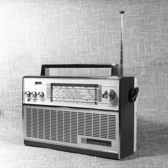 Transistor radio receiver "VEF-17"