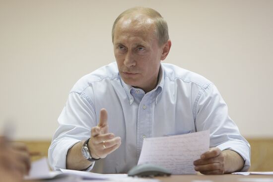 Vladimir Putin's business trip to Niznhi Novgorod Region