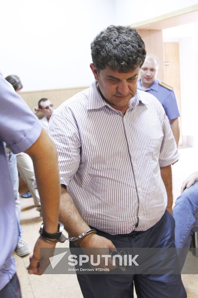 Magomed Pokiyev in Moscow's Meschansky District Court
