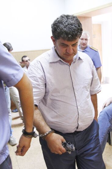 Magomed Pokiyev in Moscow's Meschansky District Court