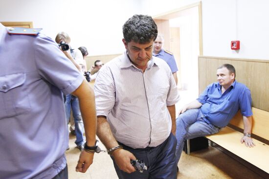 Magomed Pokiyev in Moscow's Meschansky District Court