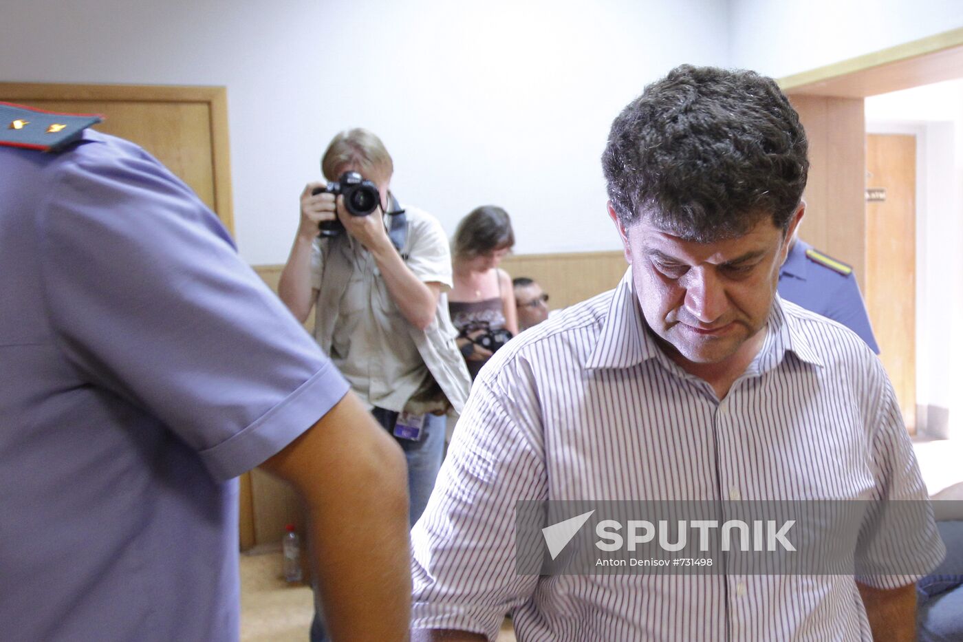 Magomed Pokiyev in Moscow's Meschansky District Court