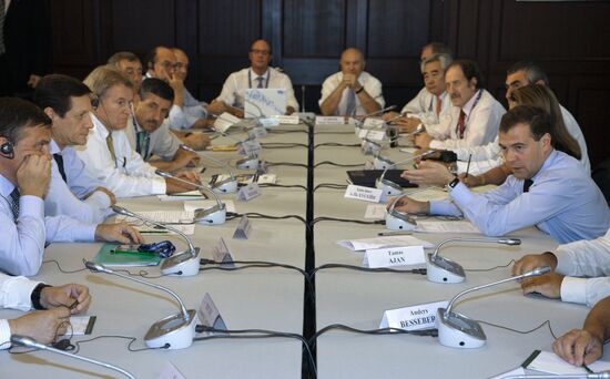 Meeting with international sports federations heads