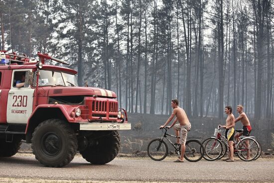 Fires in Likhovitsky District
