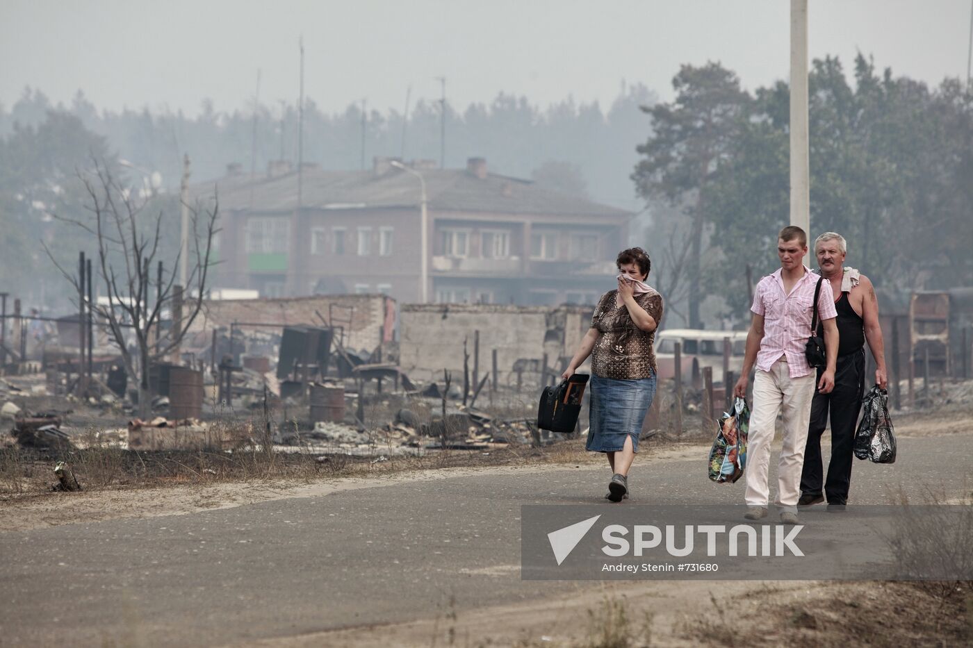 Fires in Likhovitsky District