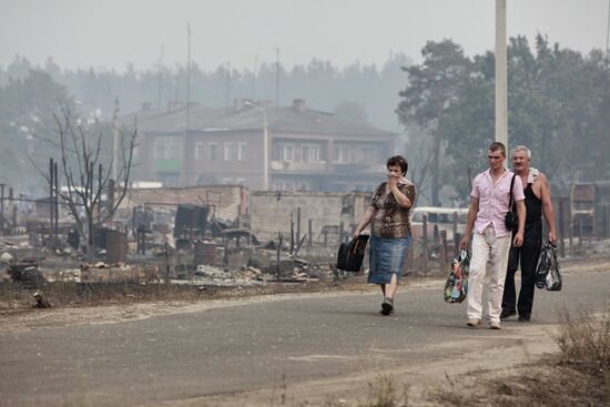 Fires in Likhovitsky District