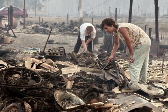 Fires in Likhovitsky District
