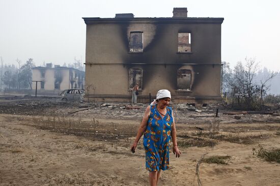 Fires in Likhovitsky District