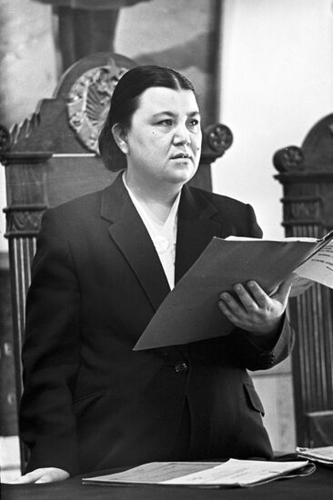 Chairwoman of Tashkent City Court Vasilya Rasuleva