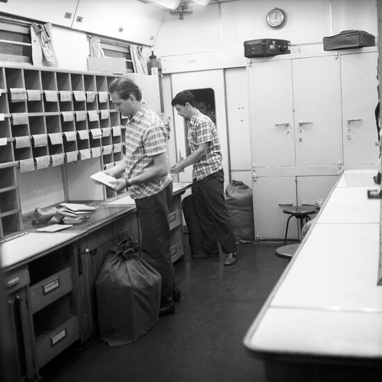 Railway post office at Kazansky railway station