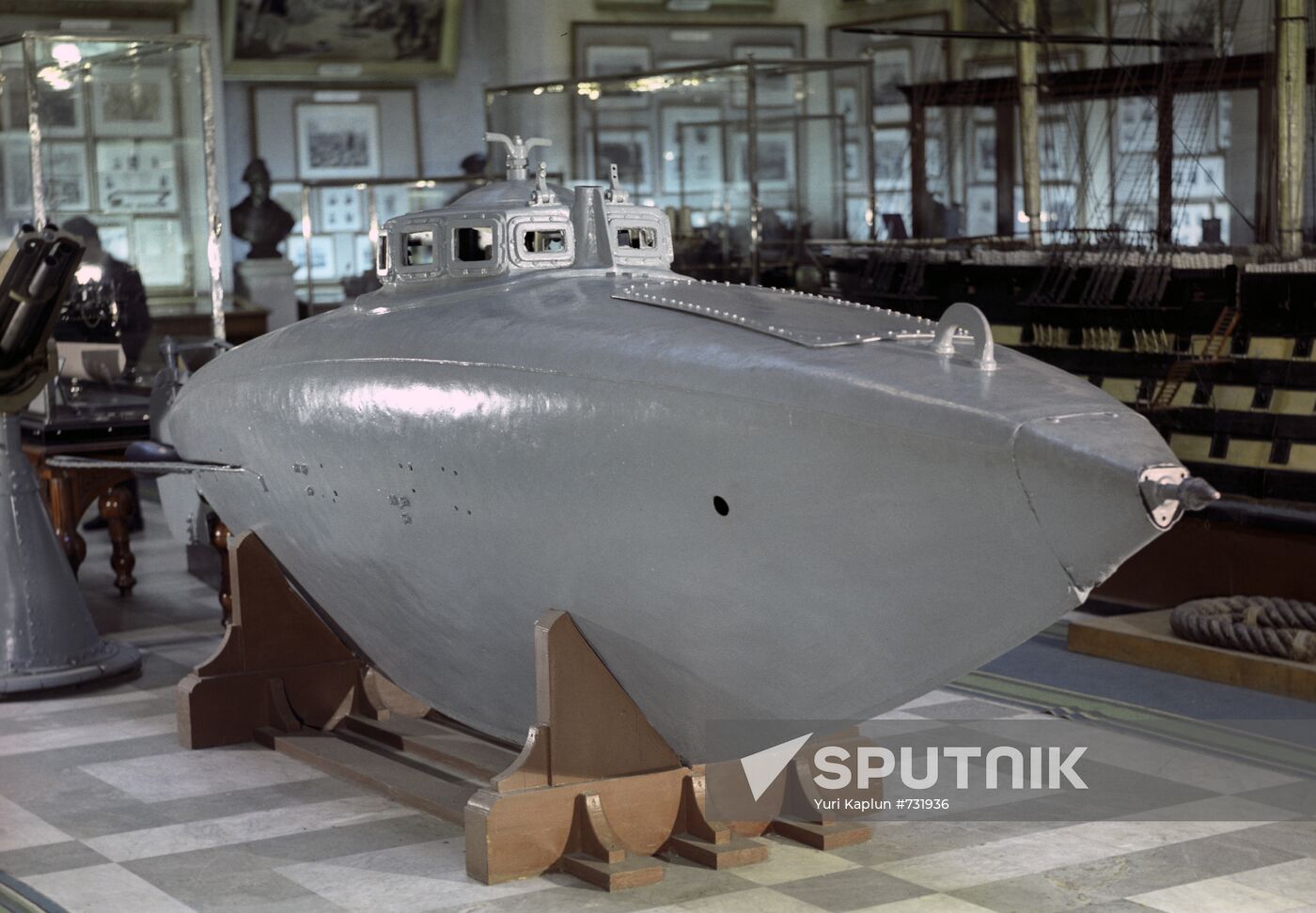 Submarine designed by Stepan Dzhevetsky