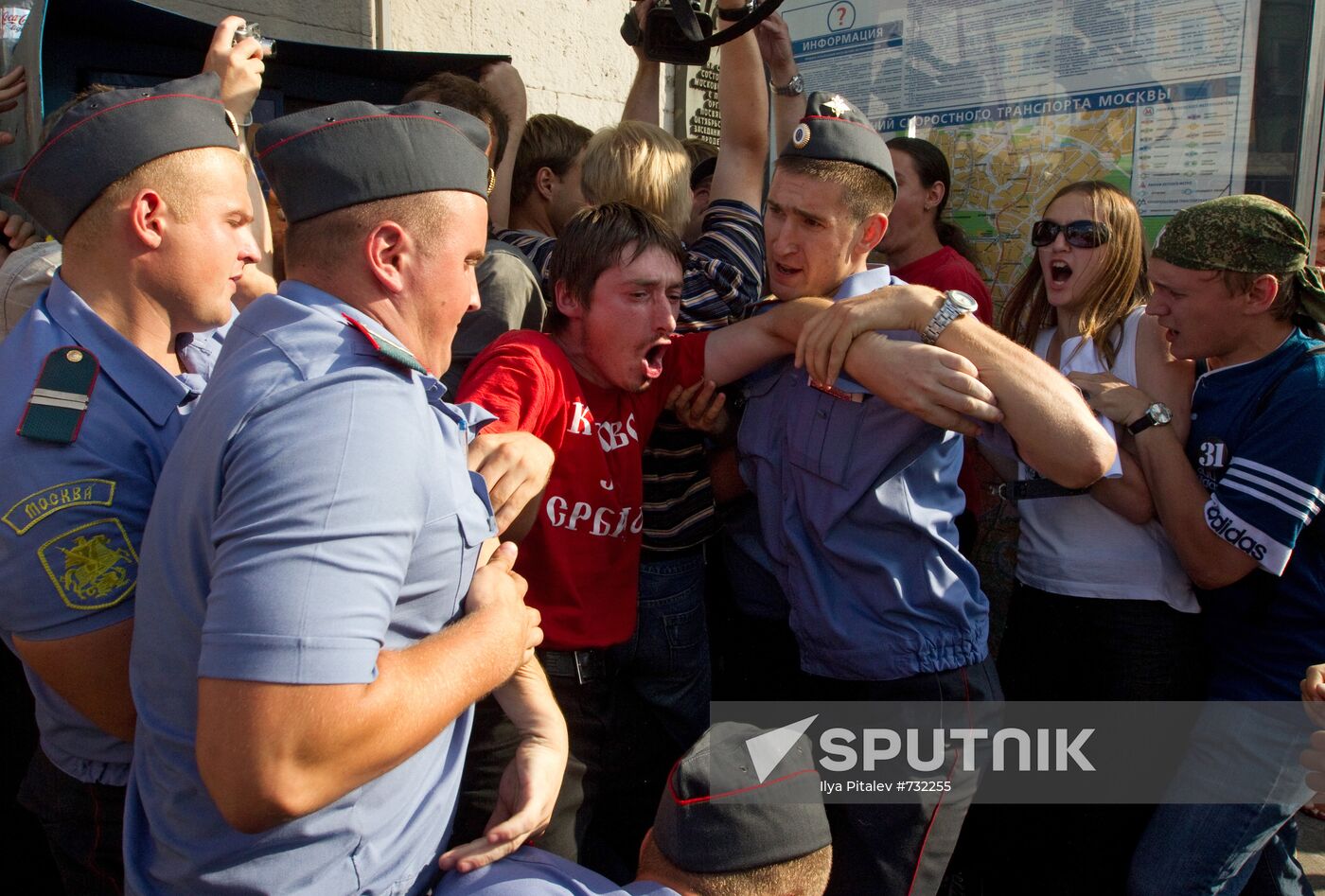 Rally in support of Article 31 of the Constitution in Moscow