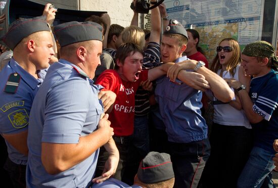 Rally in support of Article 31 of the Constitution in Moscow