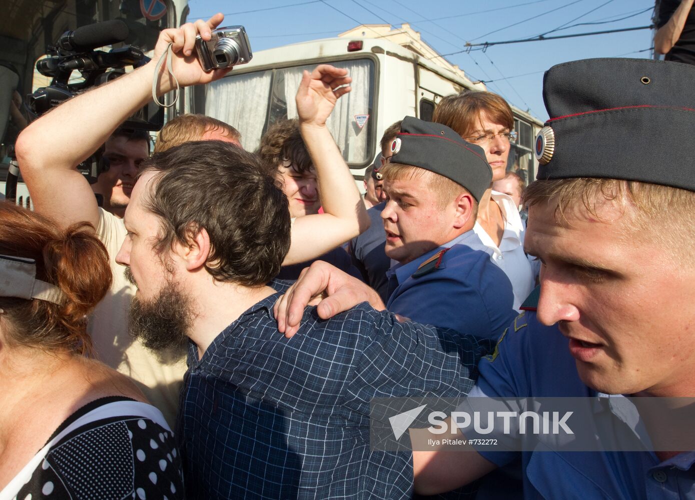 Rally in support of Article 31 of the Constitution in Moscow