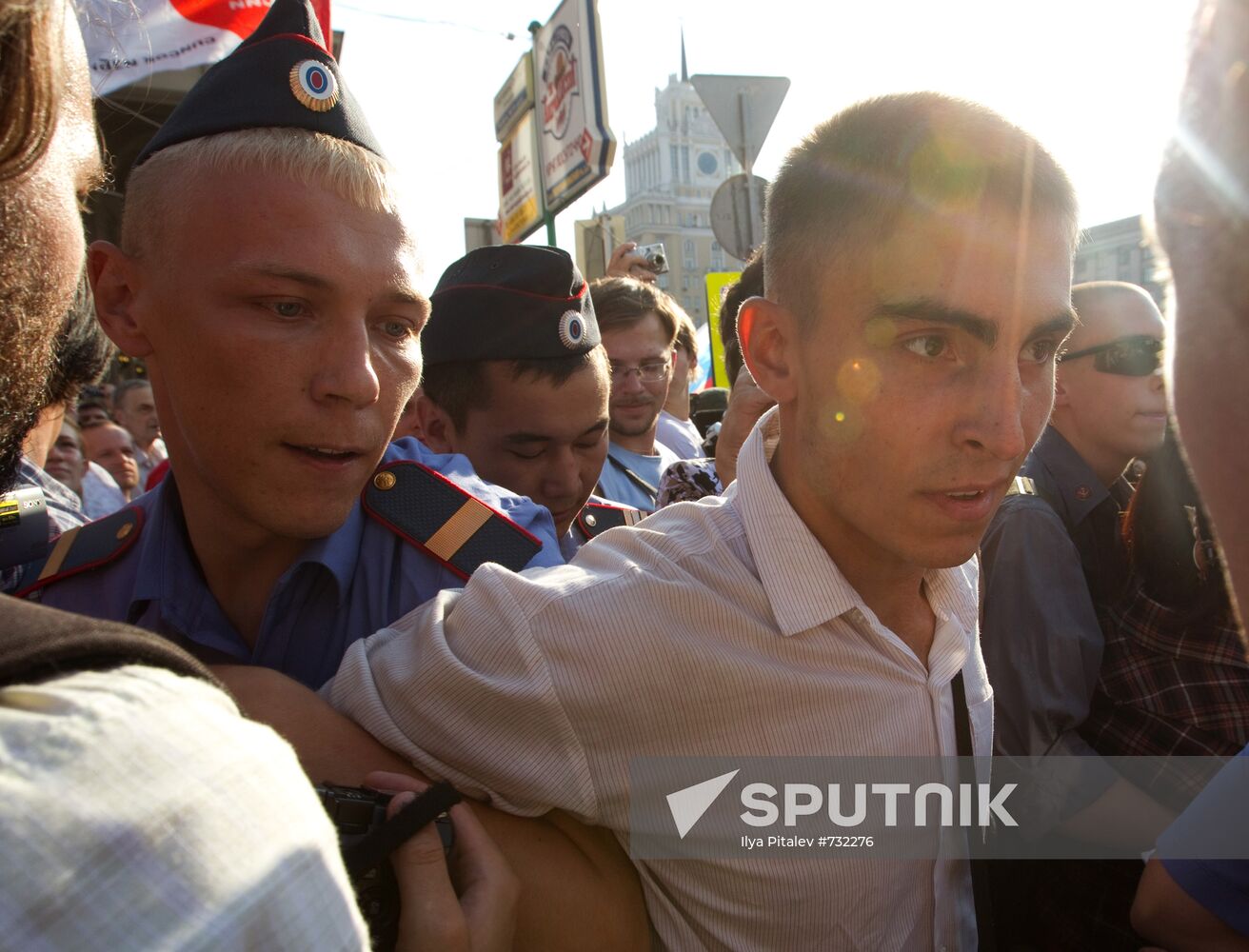 Rally in support of Article 31 of the Constitution in Moscow