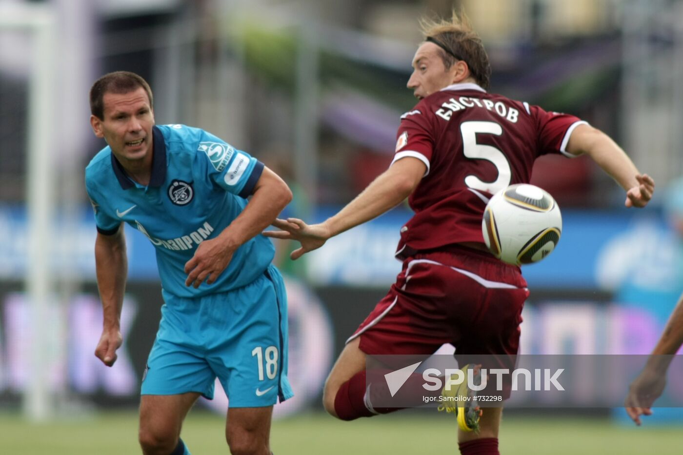 Russian Football Premier League. Zenit vs. Rubin