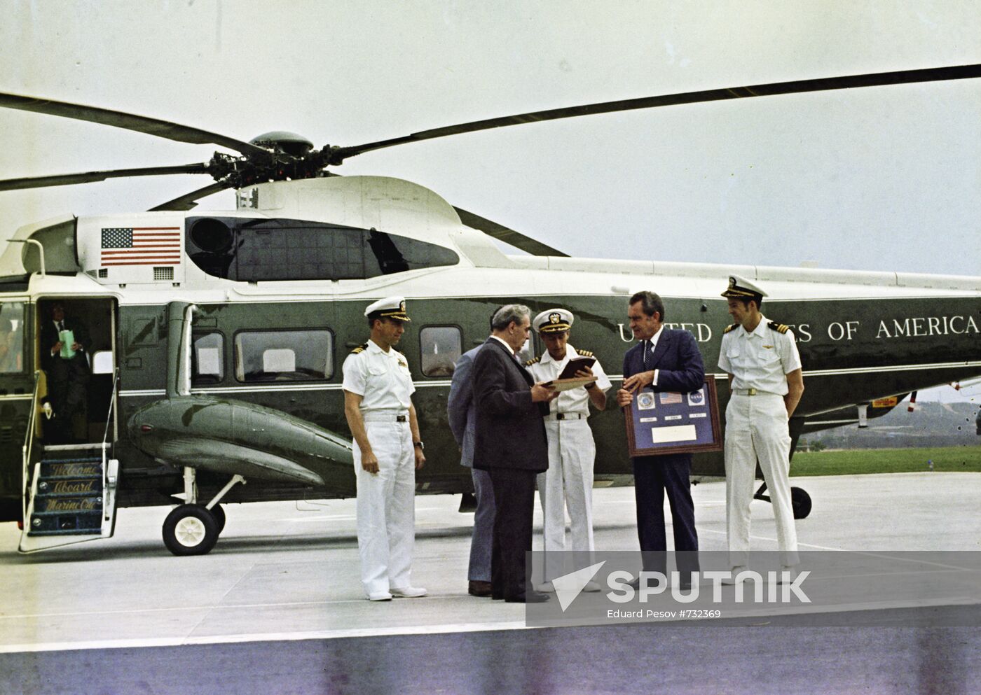 Brezhnev and Nixon