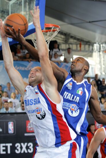 Streetball match as part of Russia Is Sport Country forum