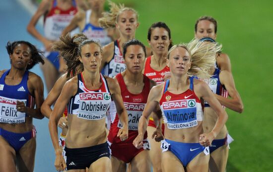 European Athletics Championships. Day Six