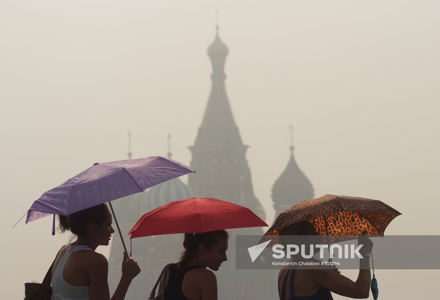 Smoke from peat fires blanketed Moscow