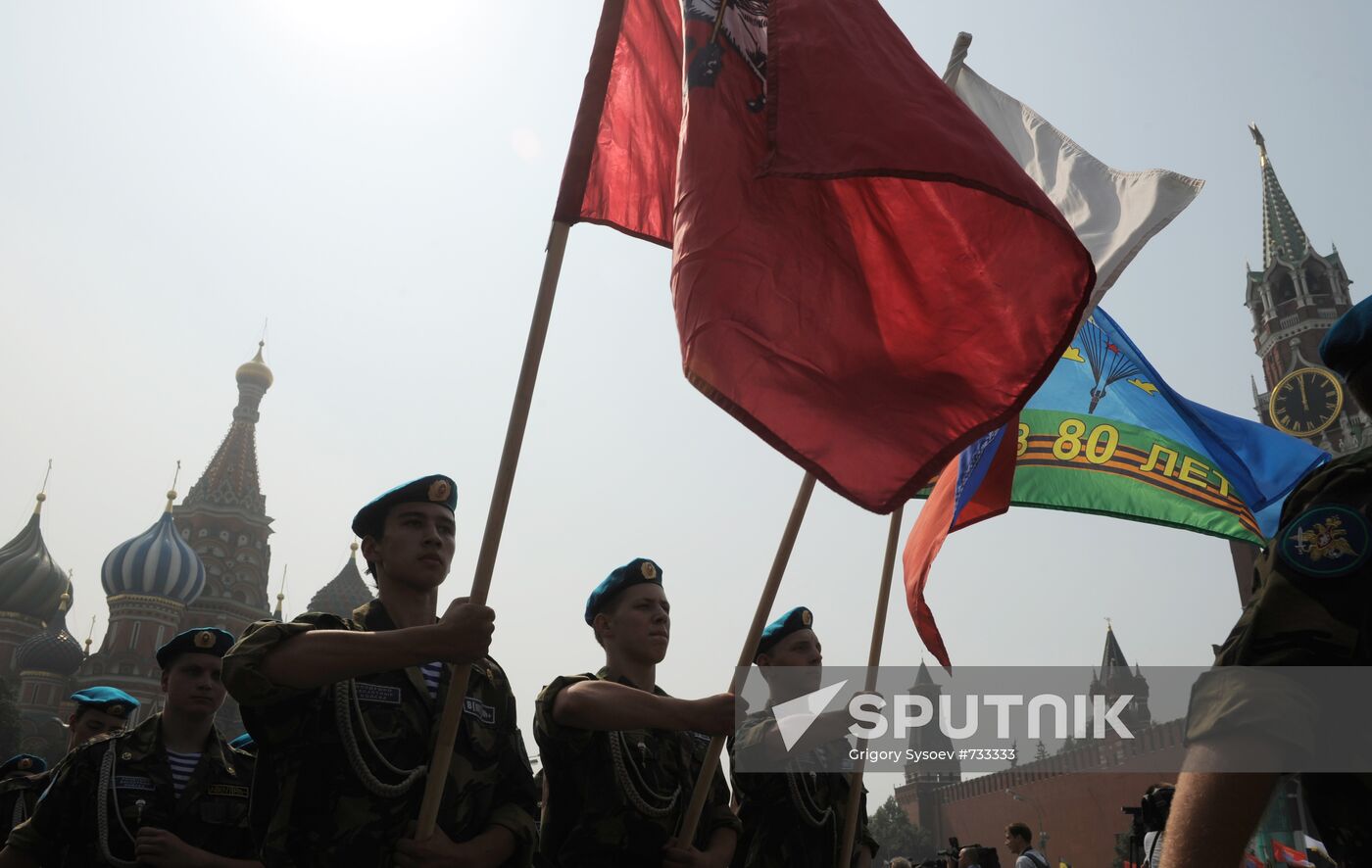 Moscow celebrates Airborne Troops Day