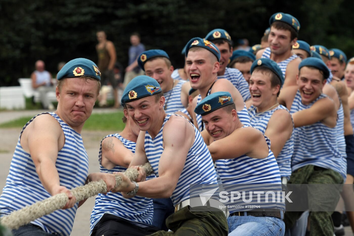 St. Petersburg celebrates Airborne Troops Day