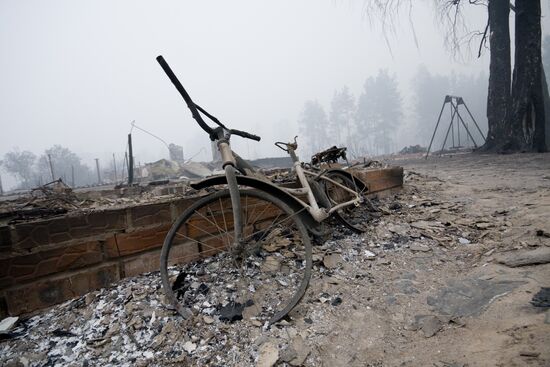 Ryazan Region hit by massive wildfires