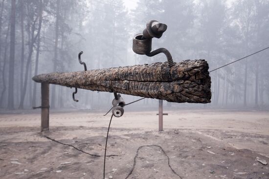 Ryazan Region hit by massive wildfires