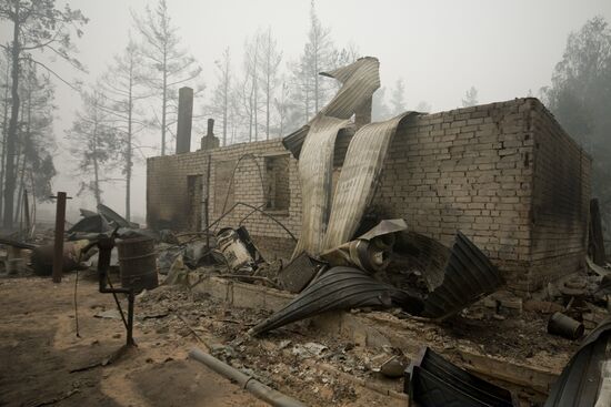 Ryazan Region hit by massive wildfires