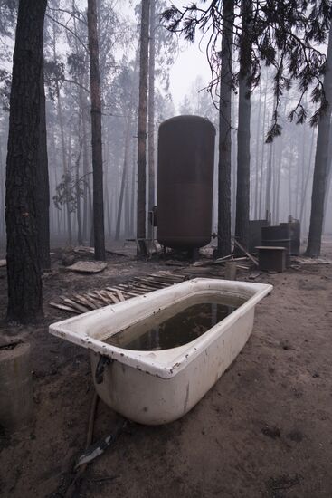 Ryazan Region hit by massive wildfires