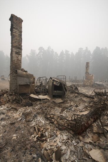 Ryazan Region hit by massive wildfires