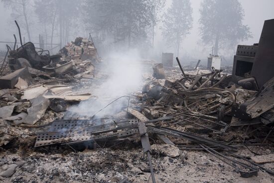 Ryazan Region hit by massive wildfires