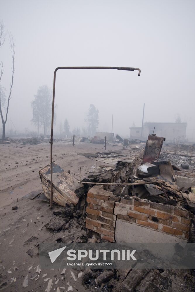 Ryazan Region hit by massive wildfires