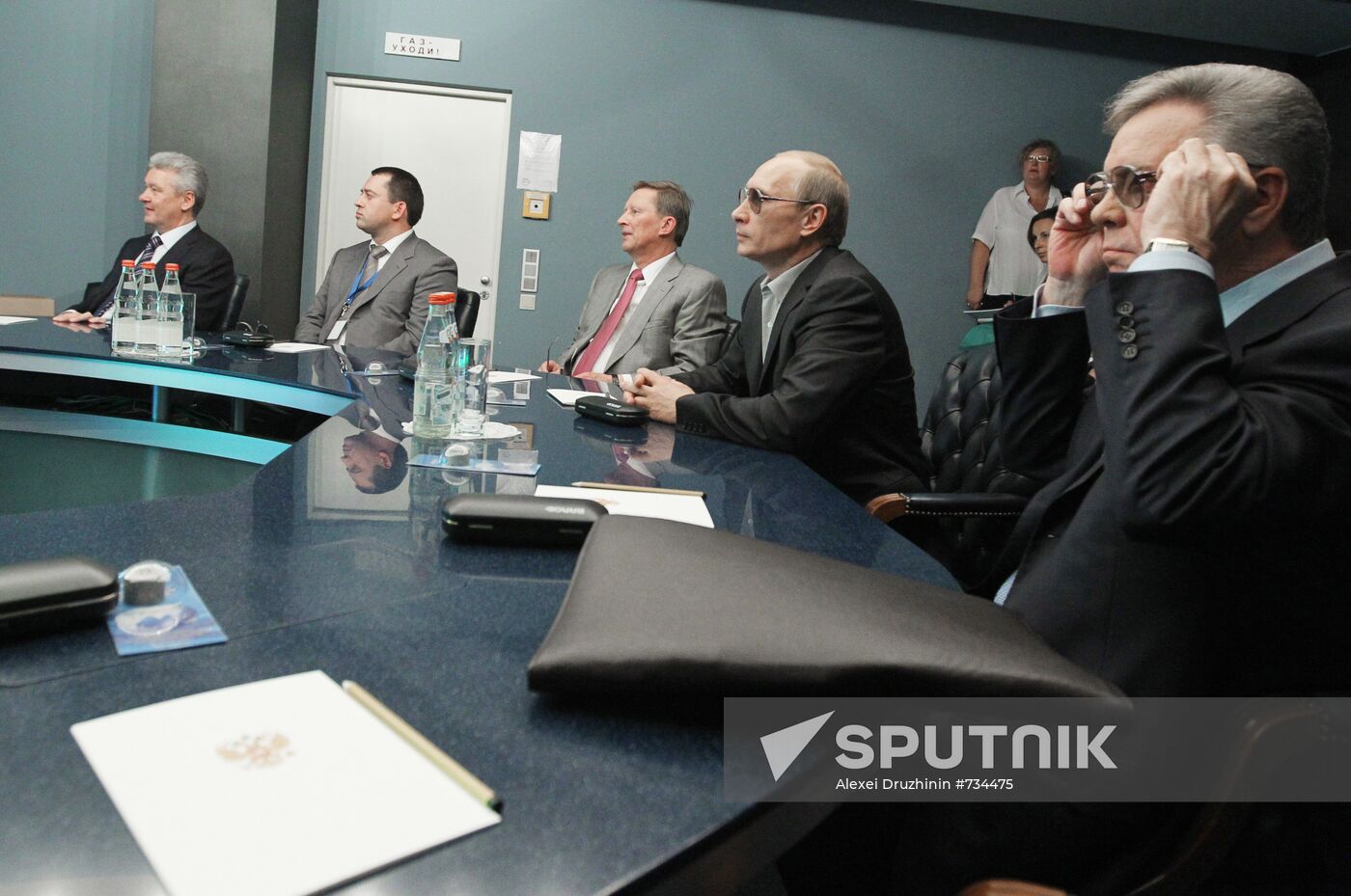 Vladimir Putin visits Gazprom-VNIIGAZ Ltd.